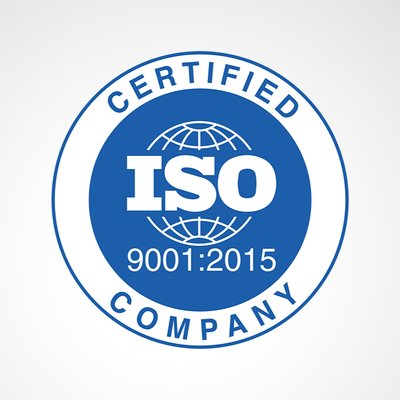 ISO 9001 certification logo